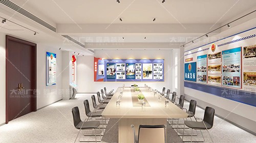 羅莊河東檢察院黨建文化墻