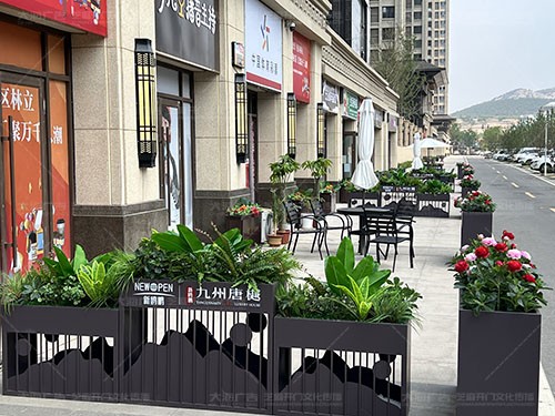 羅莊莒南新鷗鵬九州唐樾商業(yè)街包裝